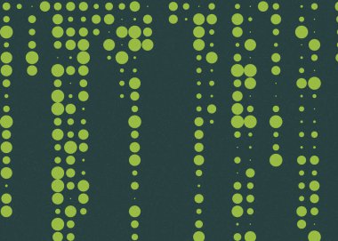 soyut renkli yarım tonlu noktalar üretken sanat arkaplan çizimleri