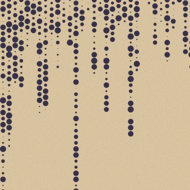 soyut renkli yarım tonlu noktalar üretken sanat arkaplan çizimleri