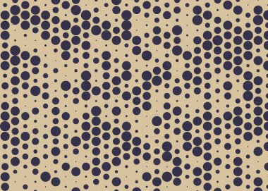 soyut renkli yarım tonlu noktalar üretken sanat arkaplan çizimleri