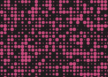 soyut renkli yarım tonlu noktalar üretken sanat arkaplan çizimleri