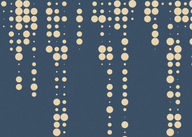 soyut renkli yarım tonlu noktalar üretken sanat arkaplan çizimleri