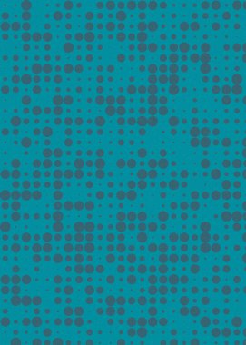 soyut renkli yarım tonlu noktalar üretken sanat arkaplan çizimleri