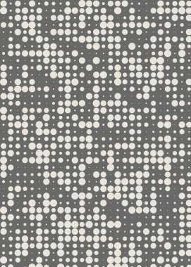 soyut renkli yarım tonlu noktalar üretken sanat arkaplan çizimleri