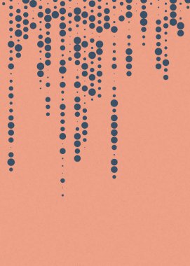 soyut renkli yarım tonlu noktalar üretken sanat arkaplan çizimleri
