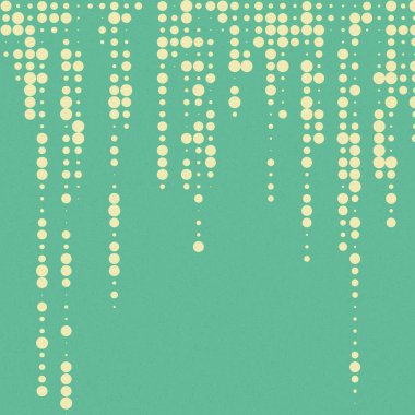 soyut renkli yarım tonlu noktalar üretken sanat arkaplan çizimleri