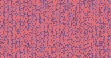 soyut renkli yarım tonlu noktalar üretken sanat arkaplan çizimleri