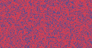 soyut renkli yarım tonlu noktalar üretken sanat arkaplan çizimleri