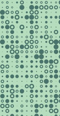 soyut renkli yarım tonlu noktalar üretken sanat arkaplan çizimleri