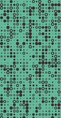 soyut renkli yarım tonlu noktalar üretken sanat arkaplan çizimleri