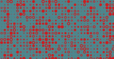 soyut renkli yarım tonlu noktalar üretken sanat arkaplan çizimleri