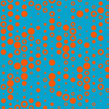 soyut renkli yarım tonlu noktalar üretken sanat arkaplan çizimleri