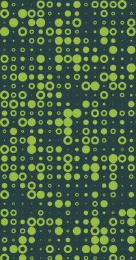 soyut renkli yarım tonlu noktalar üretken sanat arkaplan çizimleri