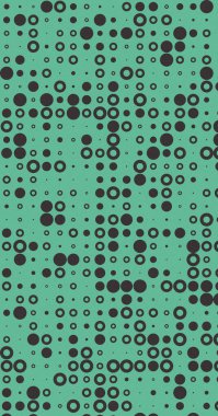 soyut renkli yarım tonlu noktalar üretken sanat arkaplan çizimleri