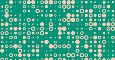 soyut renkli yarım tonlu noktalar üretken sanat arkaplan çizimleri