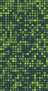 soyut renkli yarım tonlu noktalar üretken sanat arkaplan çizimleri