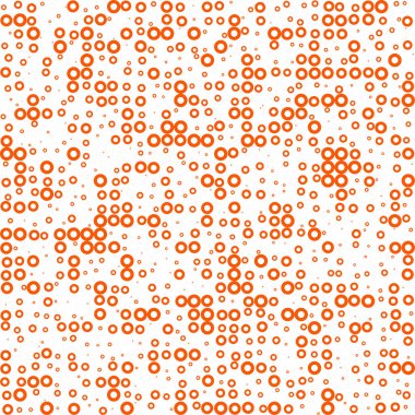 soyut renkli yarım tonlu noktalar üretken sanat arkaplan çizimleri