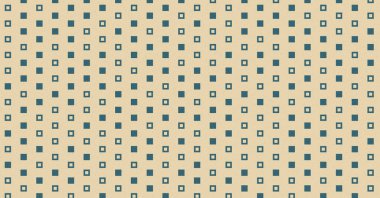 Vektör çizimi, pikseller ve geometrik küçük şekiller, kopyalama alanı için arkaplan