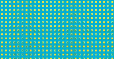 Piksel ve geometrik küçük şekillerin vektör çizimi, kopyalama alanı için arkaplan