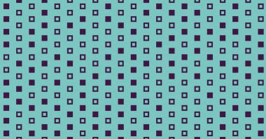 Vektör çizimi, pikseller ve geometrik küçük şekiller, kopyalama alanı için arkaplan