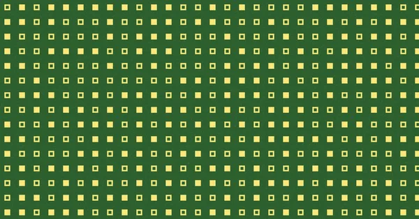 緑のベクトル図と幾何学的な小さな形背景 — ストックベクタ