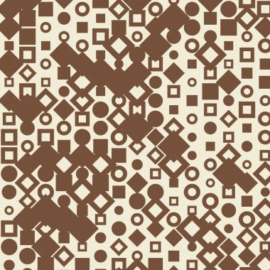 Soyut Renk Yarım Tonlama Noktaları üretken sanat arkaplanı çizimi