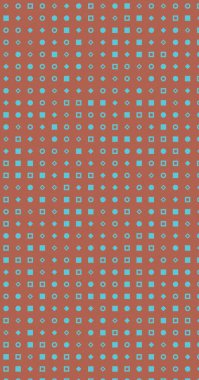 Soyut Renk Yarım Tonlama Noktaları üretken sanat arkaplanı çizimi