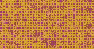 Soyut Renk Yarım Tonlama Noktaları üretken sanat arkaplanı çizimi