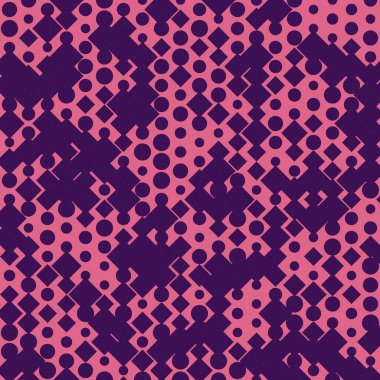 Soyut Renk Yarım Tonlu Noktalar üretken sanat arka planı, vektör illüstrasyonu