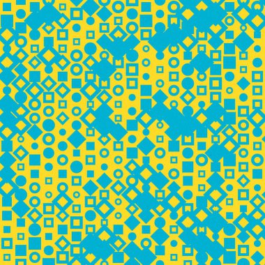 Soyut Renk Yarım Tonlu Noktalar üretken sanat arka planı, vektör illüstrasyonu