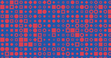 Soyut Renk Yarım Tonlama Noktaları üretken sanat arkaplanı çizimi