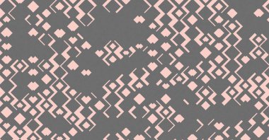 Soyut Renk Yarım Tonlama Noktaları üretken sanat arkaplanı çizimi