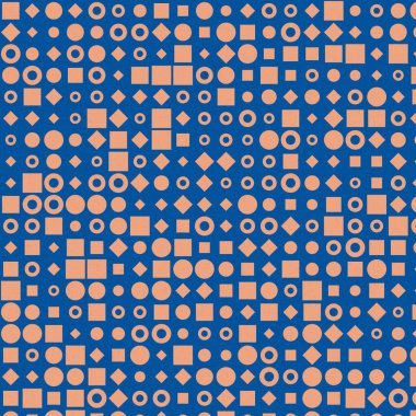 Soyut Renk Yarım Tonlama Noktaları üretken sanat arkaplanı çizimi