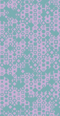 Soyut Renk Yarım Tonlama Noktaları üretken sanat arkaplanı çizimi