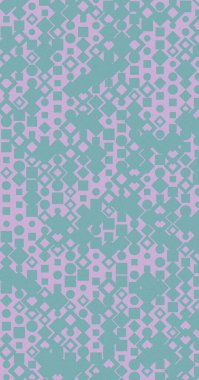 Soyut Renk Yarım Tonlama Noktaları üretken sanat arkaplanı çizimi