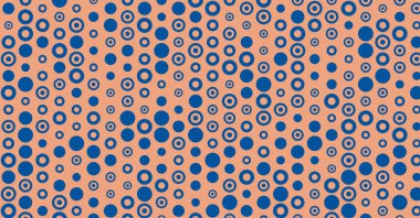 soyut renkli yarım tonlu noktalar üretken sanat arkaplan çizimleri