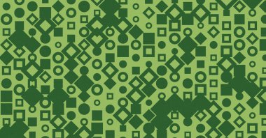 soyut renkli yarım tonlu noktalar üretken sanat arkaplan çizimleri