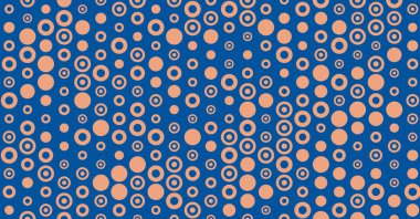 soyut renkli yarım tonlu noktalar üretken sanat arkaplan çizimleri