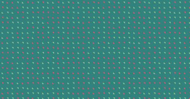 soyut renkli yarım tonlu noktalar üretken sanat arkaplan çizimleri