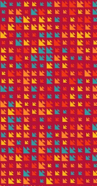 Soyut Renk Yarım Tonlama Noktaları üretken sanat arkaplanı çizimi