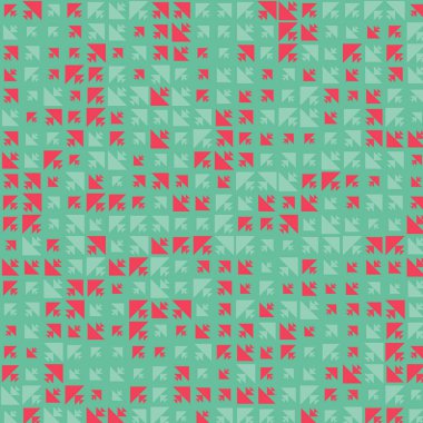 Soyut yarım ton modern geometrik arkaplan, vektör illüstrasyonu  