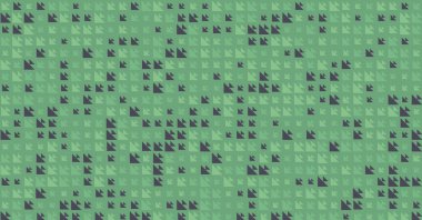 Soyut Renk Yarım Tonlama Noktaları üretken sanat arkaplanı çizimi