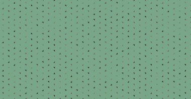 Piksel ve geometrik küçük şekillerin yeşil vektör çizimi, arkaplan