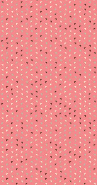 Piksel ve geometrik küçük şekillerin vektör çizimi, kopyalama alanı için arkaplan