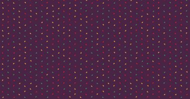 piksel ve geometrik küçük şekillerin mor vektör çizimi, 