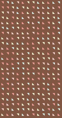 Piksel ve geometrik küçük şekillerin vektör çizimi, kopyalama alanı için arkaplan