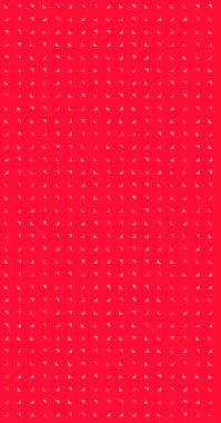 piksellerin kırmızı vektör çizimi ve geometrik küçük şekiller, arkaplan