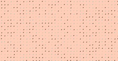 Piksel ve geometrik küçük şekillerin vektör çizimi, kopyalama alanı için arkaplan