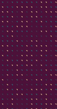 Piksellerin koyu vektör çizimi ve geometrik küçük şekiller, arkaplan