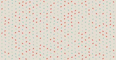 Piksel ve geometrik küçük şekillerin vektör çizimi, kopyalama alanı için arkaplan