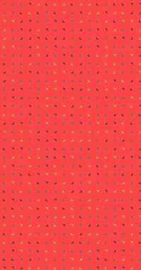 Vektör çizimi, pikseller ve geometrik küçük şekiller, kopyalama alanı için arkaplan